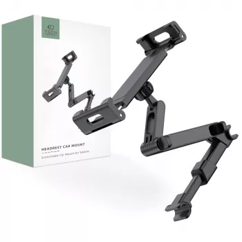 Support de voiture étirable pour appuie-tête TECH-PROTECT V1 noir
