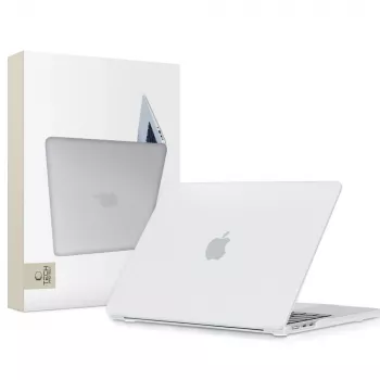Coque rigide Tech-Protect Smartshell pour MacBook Air 13 2022 transparent mat