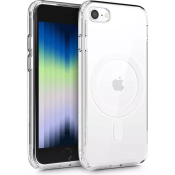Coque MagSafe TECH-PROTECT MagMat pour iPhone 7 / 8 / SE 2020 / 2022, transparente
