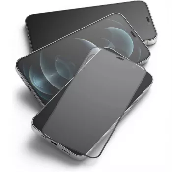 Protection d'écran en verre trempé HOFI Glass Pro+ pour Apple iPhone 13 / 13 Pro / 14, noire