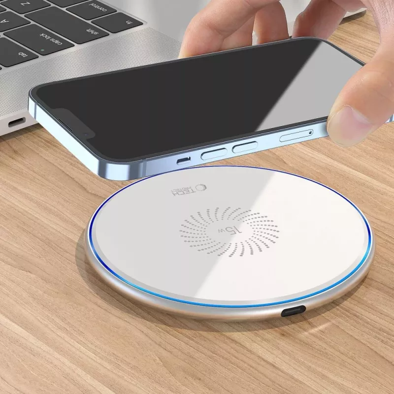 TECH-PROTECT QI15W-C1 chargeur sans fil 15W blanc