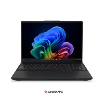 Ordinateur portable professionnel Lenovo ThinkPad T16 Gen 5 21WT000WMH, Intel Core Ultra 5 325, 16 pouces WUXGA, 16 Go LPDDR5x, 512 Go SSD, Windows 11 Pro, clavier QWERTY anglais