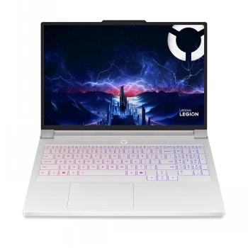Lenovo Legion Pro 7 16IAX10H ordinateur portable gaming Intel, 16 pouces OLED WQXGA, Intel Core Ultra 9 290HX Plus, 64 Go DDR5, 2 To SSD, NVIDIA GeForce RTX 5090 24 Go, Windows 11 Home, blanc glacier