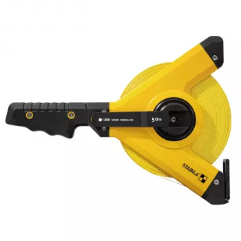 STABILA LBM 1000 mètre ruban fibre de verre à dérouleur ouvert 50 m