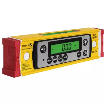 STABILA TECH 196 DL niveau à bulle numérique, 23 cm