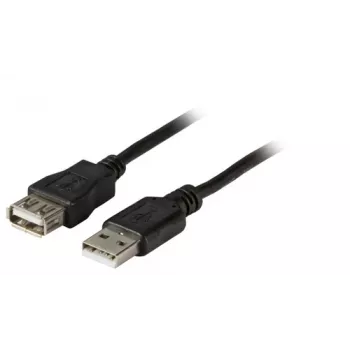 EFB Elektronik Câble prolongateur USB 2.0 A-A mâle vers femelle 5m Gris Classic