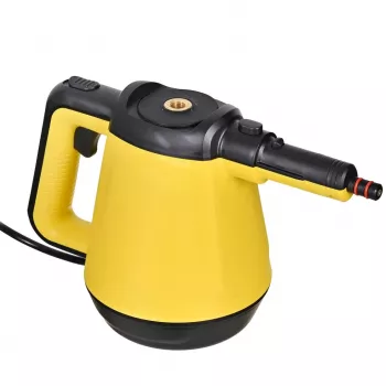 HEINRICH'S HDR 8734 Nettoyeur vapeur, 1000 W, 250 ml, jaune