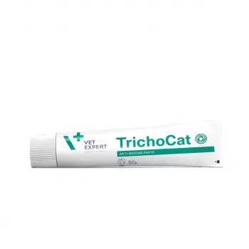 VETEXPERT TrichoCat Pâte anti-boules de poils pour chats 50 g