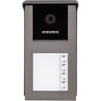 VIDOS IPX S101-4 panneau extérieur 2MP 1080p IP65 antivandalisme