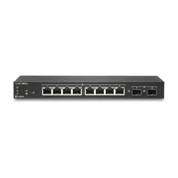 SonicWall Switch SWS12-8 - Switch Gigabit Ethernet administrable - 8 x 10/100/1000 + 2 x Gigabit SFP - Bureau