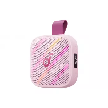 Anker Soundcore Boom Go 3i Enceinte Bluetooth portable, 15 W, étanche, rose