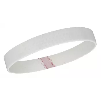 Bande en feutre de polissage Makita D-80961 pour ponceuse à bande pour tubes sans fil BS002G, souple, 40 mm x 760 mm, blanche