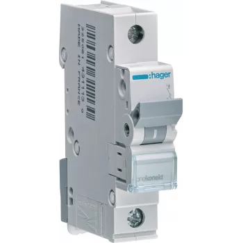 Hager MCN120E disjoncteur 6kA, courbe C, 20A, 1 pôle