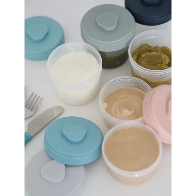 Lot de 6 pots Beaba Clip 913497