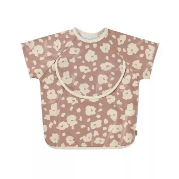 Beaba bavoir 2-en-1 avec manches longues amovibles Savannah Bloom