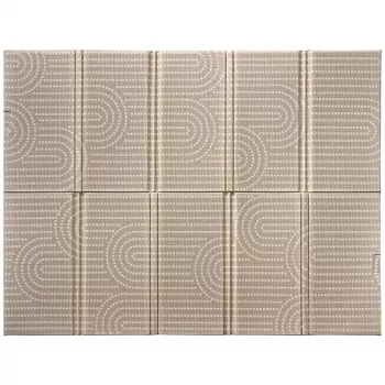 Tapis de jeu double face Beaba 915074 200 x 150 cm Arch Brown