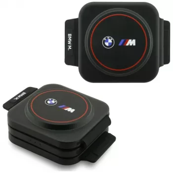 BMW M Station de charge sans fil Qi2 3-en-1 15W Rouge