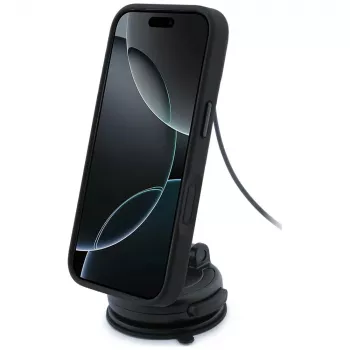 Chargeur de voiture sans fil magnétique pliable Mercedes-Benz - noir