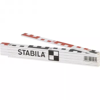 Mètre pliant en bois STABILA Type 1407 GEO 2 m