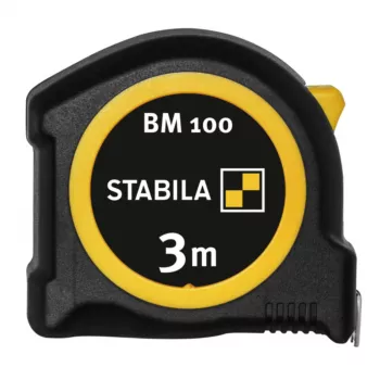 STABILA BM 100 Mètre ruban de poche 3 m Métrique