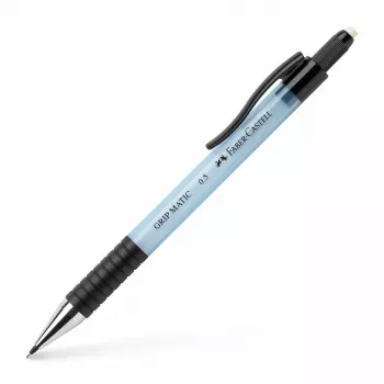 Porte-mine Faber-Castell Grip Matic 1375 0,5 mm bleu ciel