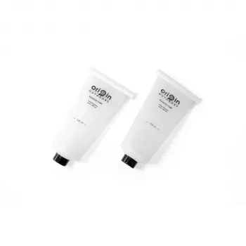 BASIC NATURE Ensemble de tubes souples de voyage 2x200 ml transparent