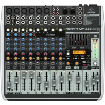 Behringer QX1222USB table de mixage audio 16 canaux