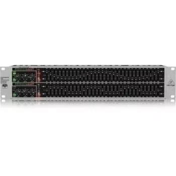 Behringer FBQ3102HD égaliseur graphique stéréo double 31 bandes avec détection de feedback FBQ