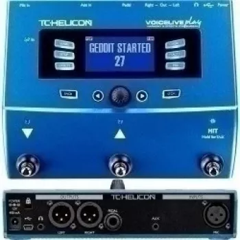 Processeur d'effets vocaux et harmoniseur TC Helicon VoiceLive Play