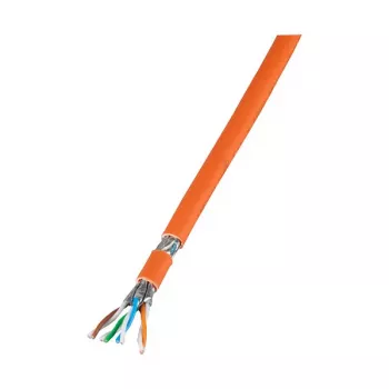 Câble d'installation EFB Elektronik MK7101.1-CPR Cat7 S/FTP (S-STP), orange