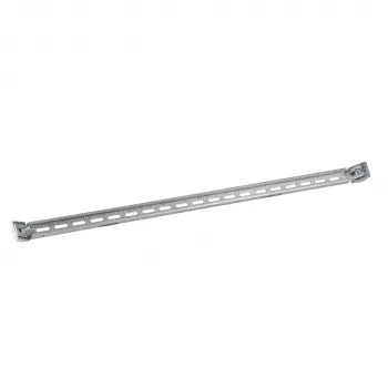 EFB Elektronik C-Profile Rail for Cable Support, Depth 800 mm, Galvanized Steel, Silver