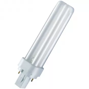OSRAM DULUX D 18W/830 G24d-2 lampe fluorescente compacte, blanc chaud