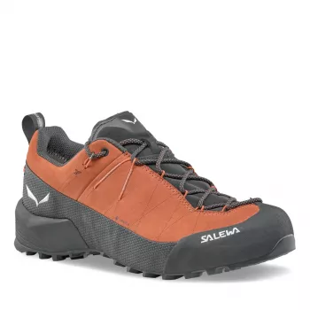 Salewa Wildfire Leather 2 GTX chaussures basses de randonnée et d'approche - Bombay Brown/Black, EU 41