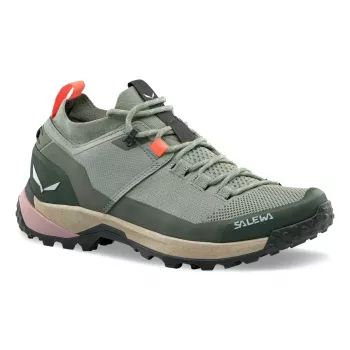 Chaussures de randonnée femme Salewa Puez 2 Knit Ptx - Shadow/Olive, taille 40