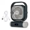 Ventilateur de camping MEDION LIFE Camping Fan E10 TF (MD 12065) gris/blanc