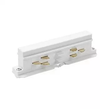 Connecteur électrique Brumberg 87114070 pour rail triphasé ONETRACK DALI blanc