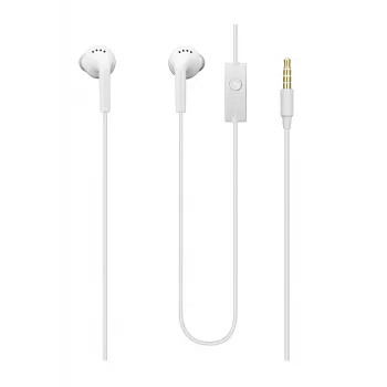 Samsung EHS61ASFWE Kit oreillette stéréo universel original 3,5 mm avec câble 1,2 m microphone blanc (OEM)