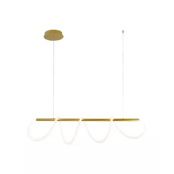 Suspension LED Tigris Long 20006PM-BSCO-GD, 4000K, dorée