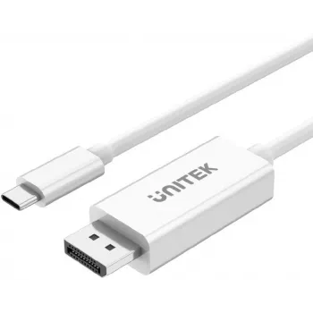 UNITEK Câble USB-C 3.1 vers DisplayPort 1,8 m - 4K@60Hz - noir