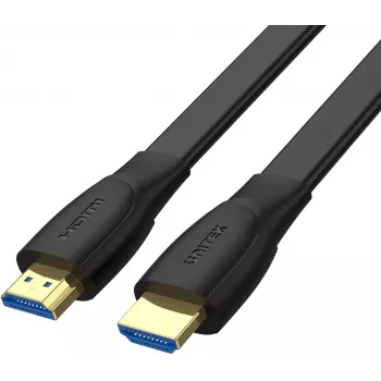 UNITEK Câble plat High Speed HDMI 2.0 1,5 m, 4K 60Hz