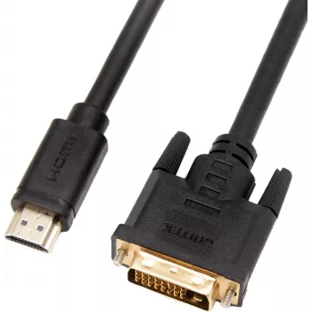 UNITEK Câble bidirectionnel HDMI vers DVI-D 2 m noir