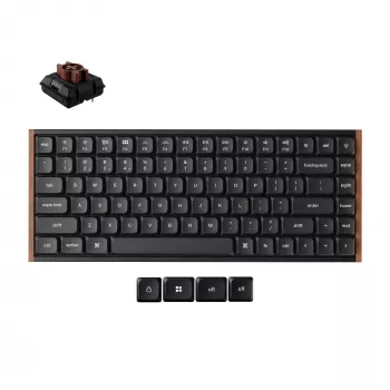Clavier mécanique sans fil Keychron K3U-H3 75% Milk POM Brown Switch 8K