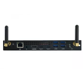 PC à fente SDM-L IIYAMA Intel Core i5-12450H 8 Go RAM 256 Go SSD Windows 11 Pro Noir