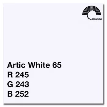 Fond de papier sans raccord Arctic White 1,35 x 11 m