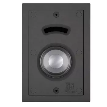 Enceinte encastrable 2 voies AUDAC MERO2, woofer 5,25 inch, tweeter à dôme 1 inch, 40W RMS, 8 Ohm, blanc (RAL9010)