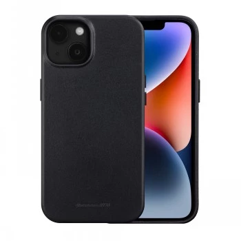 DBRAMANTE 1928 Roskilde Coque arrière MagSafe pour iPhone 14 – Noir