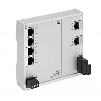 HARTING Ha-VIS eCon 2061GBT-AF Switch Gigabit non administrable, 6 ports, rail DIN