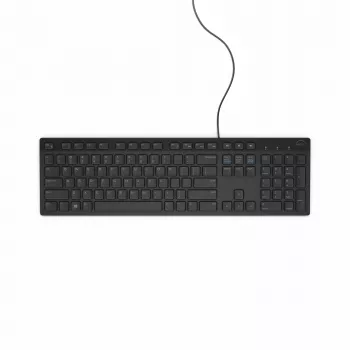 Clavier filaire DELL KB216 USB allemand noir