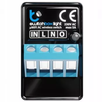 Module interrupteur intelligent Blebox SwitchBox Light WiFi 230V 10A