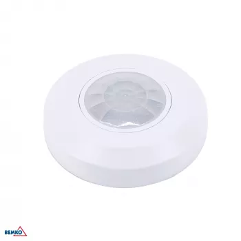 Détecteur de mouvement PIR BEMKO 200W/400W 360° blanc